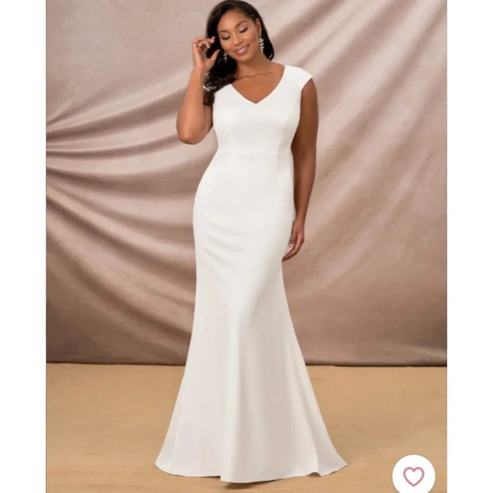 Azazie wedding dress - Picture 8 of 9
